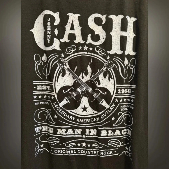 Johnny Cash Tank Top XL - Picture 4 of 7